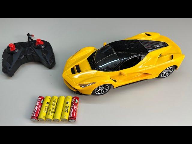 Unboxing RC supercar, RC off-road climbing and transforming vehicle, RC dump truck, city police car.