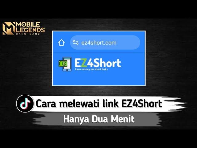 Cara Melewati Link EZ4Short Hanya Dua Menit