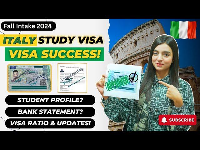 Find Out How Our Another Student Got Their Italian Student Visa APPROVED! Italy Study Visa 2024