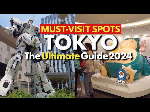 TOP 10 BEST THINGS TO DO IN TOKYO  | Japan Ultimate Guide 2024