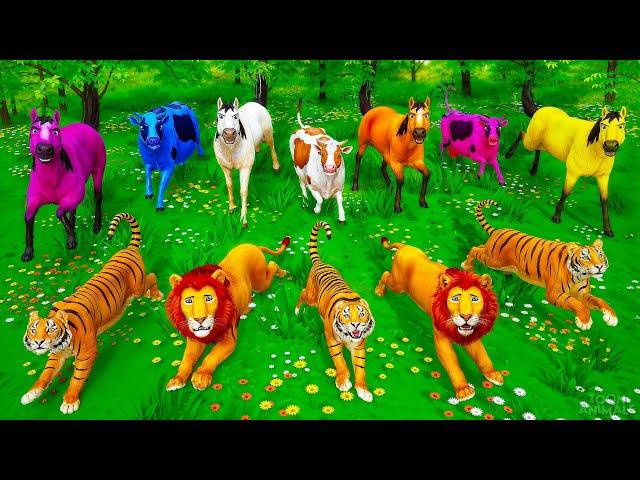 Farm vs Wild! Heroic Colorful Animals Defend Their Land | Action-Packed Adventure | Animal Rescue