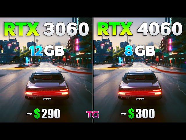 RTX 4060 vs RTX 3060 - Test in 10 Games