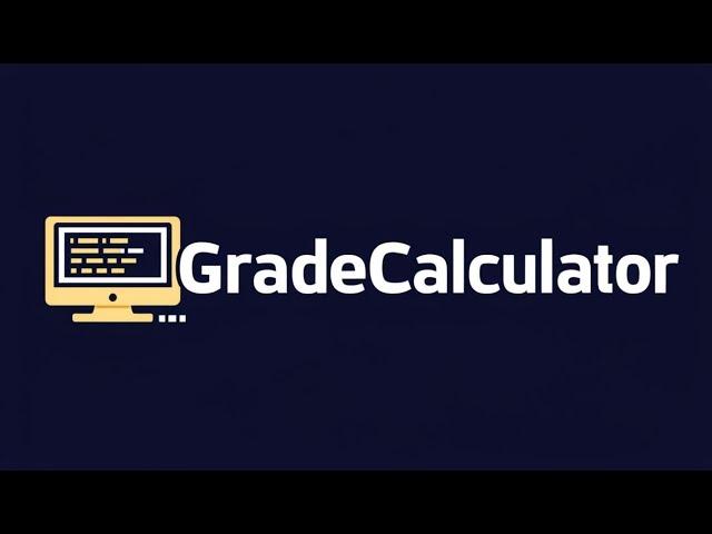 GradeCalculator Solution - JavaScript Classes