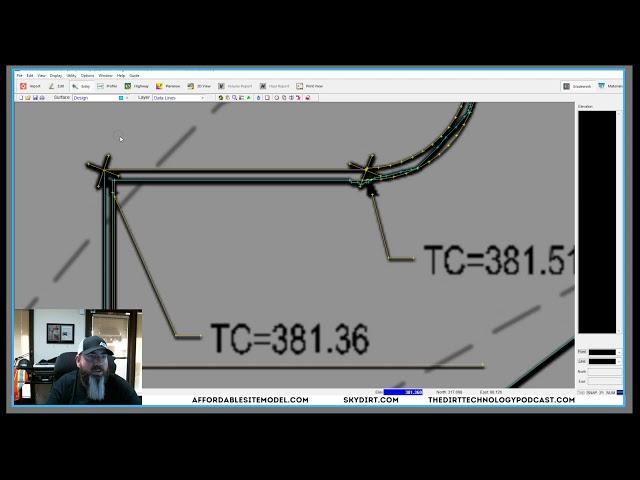 AGTEK4D - FAST EARTHWORK TAKEOFF - 25 MINS