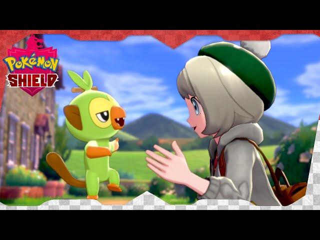 Pokemon Shield for Switch ᴴᴰ Full Playthrough (Grookey)