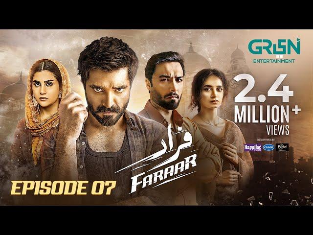 Faraar Episode 07 [ENG CC] Hamza Ali Abbasi - Mamya Shajaffar - Ahmed Ali Akbar - 29th Dec 2024