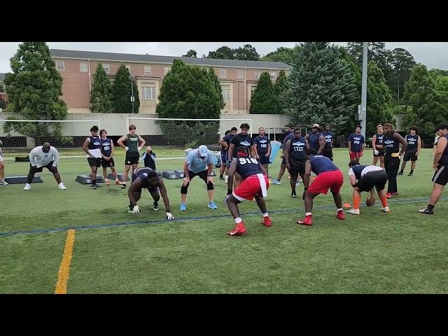 UNC Linemen Camp One-on-Ones: Isaiah Campbell vs. David Sanders