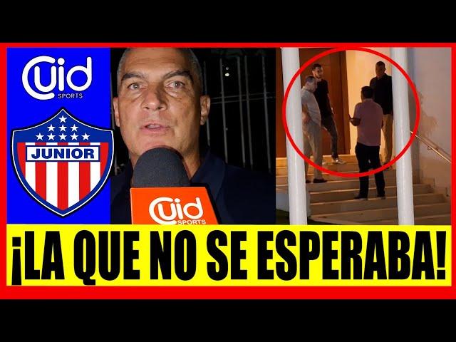 ¡ÚLTIMA HORA JUNIOR! | POR FIN APARECIÓ FARYD EN BARRANQUILLLA | ¿QUÉ PASÓ EN LA REUNIÓN CON FUAD?