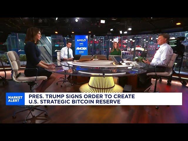 Trump signs executive order to establish U.S. strategic bitcoin reserve