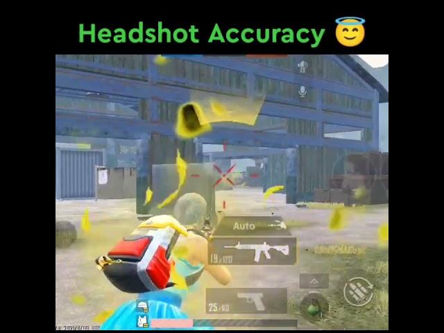 1v1 Headshot accuracy  #shorts #pubgmobile #bgmi