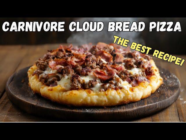 Ultimate Carnivore Cloud Bread Pizza Recipe | Low Carb Perfection With Cottage Cheese