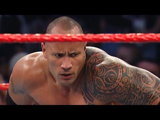 The Rock Vs. Jeff Hardy - Monday Night RAW!