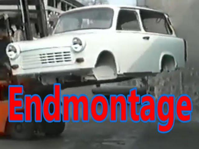 Trabant 1.1 Produktion, Lackierung und Endmontage