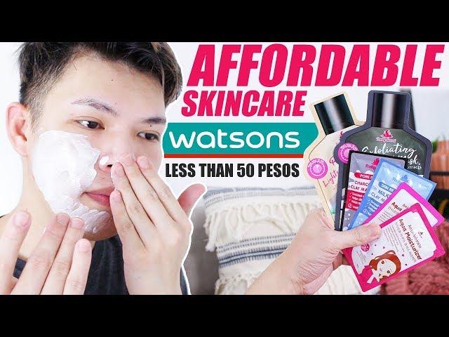 AFFORDABLE SKINCARE FOR ACNE PRONE SKIN (AVAILABLE AT WATSONS!) | Kenny Manalad