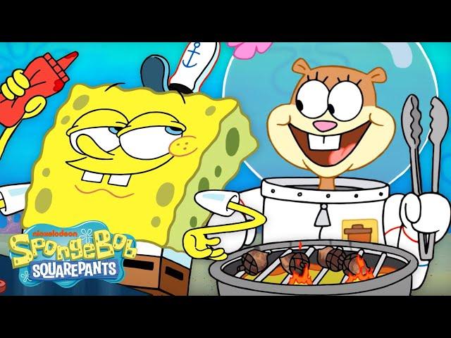 SpongeBob's Summer BBQ Cookout!  | 30 Minute Compilation | ​ @SpongeBobOfficial