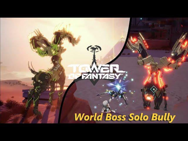[Tower of Fantasy] ~ I Solo-Bullied The Vera World Boss Rudolph 