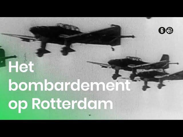 Het bombardement op Rotterdam in de Tweede Wereldoorlog | Het Klokhuis