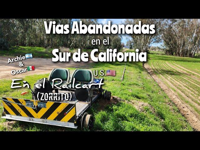 AVENTURAS en RAILCART (Menifee-Winchester-Egan)  [CC] english sub