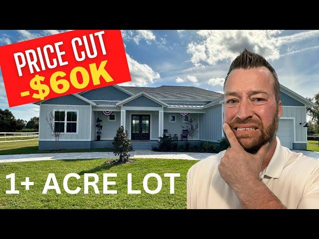 Inside 2 New Construction Homes with Acreage For Sale in the Tampa Florida Area - Living in Tampa