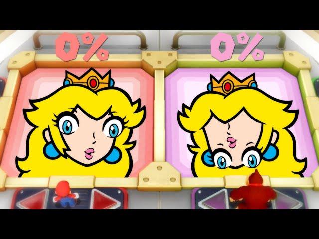 Super Mario Party MiniGames - Peach Vs Rosalina Vs Daisy Vs Yoshi (Master Cpu)