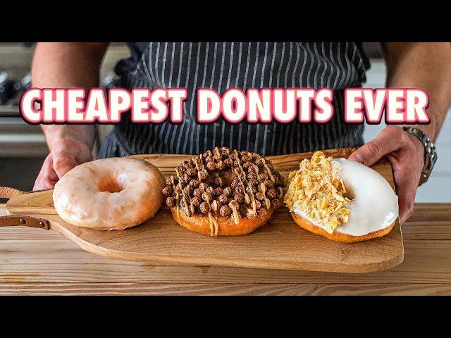 30 Cent Gourmet Donuts (3 Ways) | But Cheaper