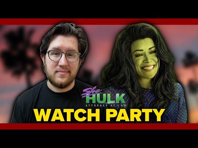 SHE-HULK (Episode 1) Live Stream Watch Party | Nerdgenic Live