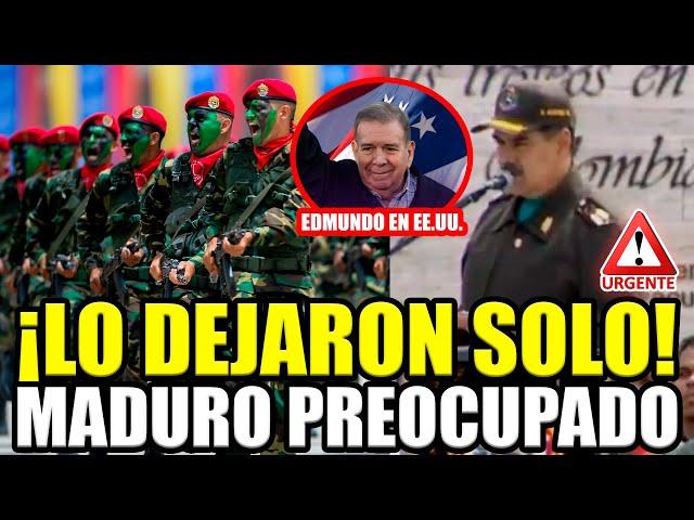 MILITARES DEJAN SOLO A MADURO Y EDMUNDO EN REUNIÓN CLAVE EN ESTADOS UNIDOS | BREAK POINT