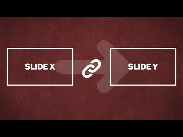 How to Link to Another Slide in the Same Presentation