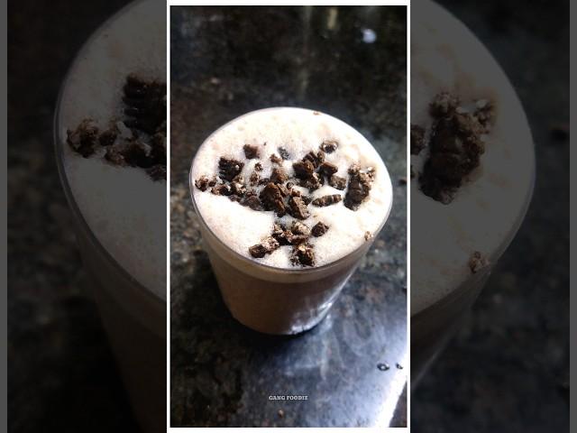 OREOMILK SHAKERECIPE|GANG FOODIE| #shorts #milkshake #food