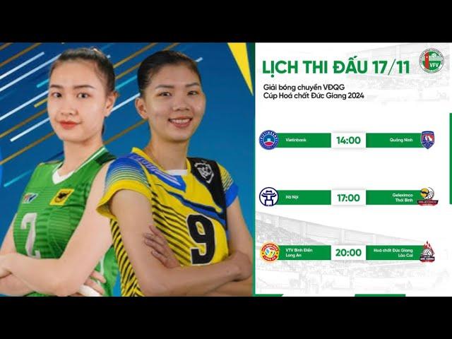  Kết Quả | Lịch Thi Đấu Chung Kết Bóng Chuyền Nữ VDQG 2024 | Ai Sẽ Là Nhà Vô Địch