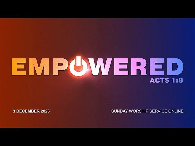 3 December 2023 CALVARY CHURCH | “The Power of Our Words”