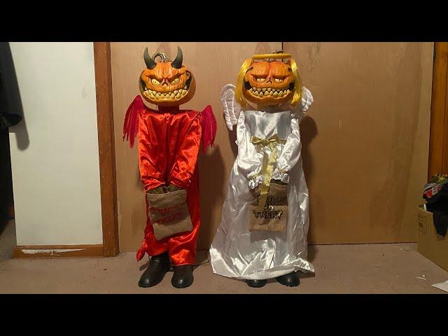 Home Depot PAC Good & Evil Pumpkin Twins (2023)