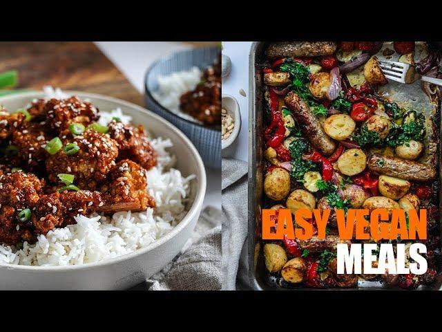 EASY VEGAN MEALS! Autumn feels ONE TRAY ROAST