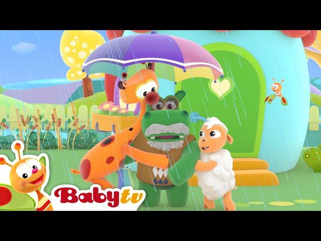 По крыше дождь стучит | Счастливых праздников | BabyTV Pусский