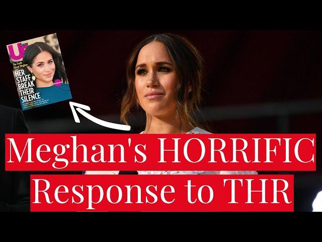 Meghan Markle's HORRIFICALLY Bad Response to Hollywood Reporter Bullying Allegations in Us Weekly