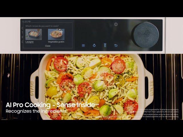 NV7000B: Bespoke Built-in Oven with Camera (AI Pro Cooking) | Samsung