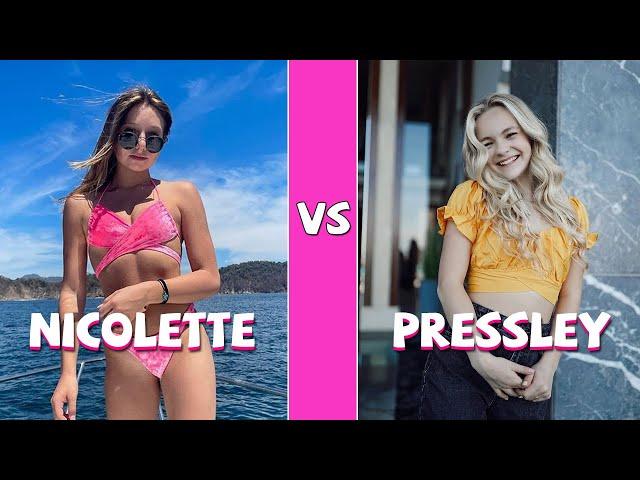 Nicolette Durazzo Vs Pressley Hosbach TikTok Dance Battle