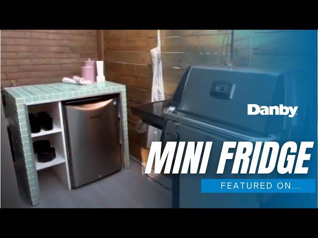 Danby Contemporary Classic Mini Fridge on HGTV's Backyard Builds!