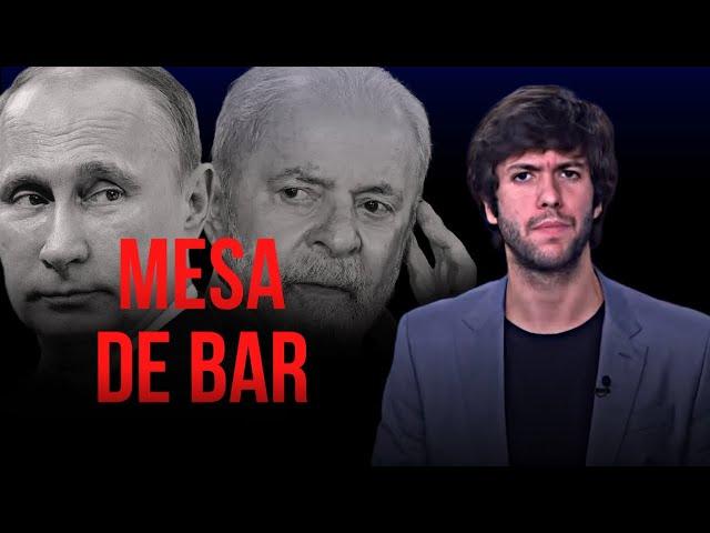 Lula vai buscar a paz com Putin numa “mesa de bar”?