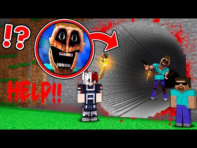 We Found Secret Mimicker Tunnel In Our Minecraft World Ft. @ProBoiz95