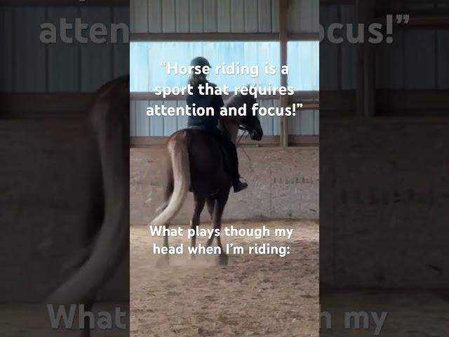This is to real! #equestrian #funny #eq #horse #horseriding #saddleseat #fyp #foryou