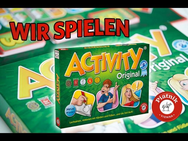 ACTIVITY - Erklärvideo & Regeln (DE) - Partyspiel, Piatnik