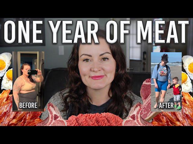 1 YEAR Carnivore Diet Results: Weight Loss, DEXA, Blood Glucose, Year in Review