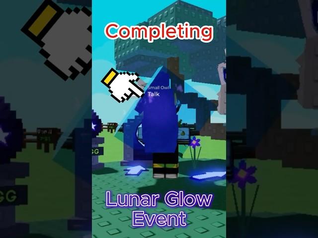 Completing The Lunar Glow Event In Grow A Garden