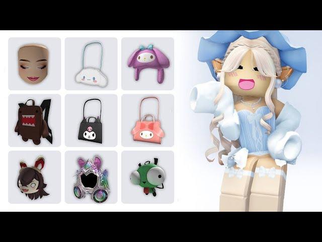 GET 9 FREE CUTE ITEMS ON ROBLOX 2025