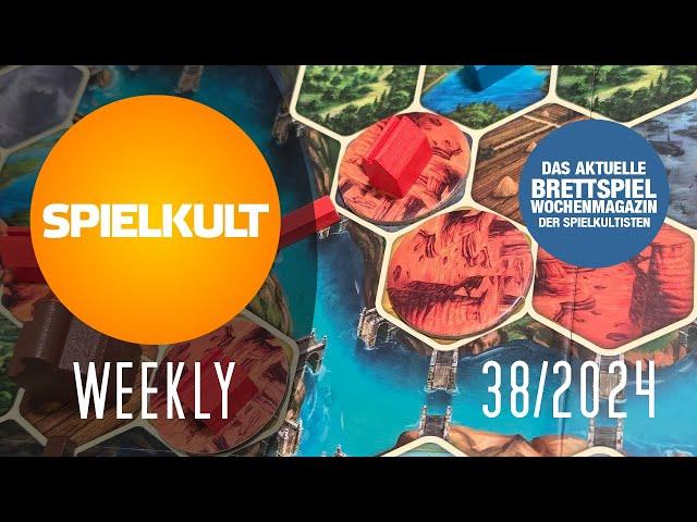 Weekly 38/2024 // Brettspiel-Reviews, Spieletreff, Vorschau