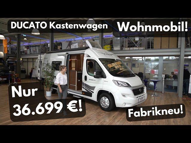 Only € 36,699: The cheapest Ducato camper. XGO X VAN model 2020. fully equipped at LIDL prices.