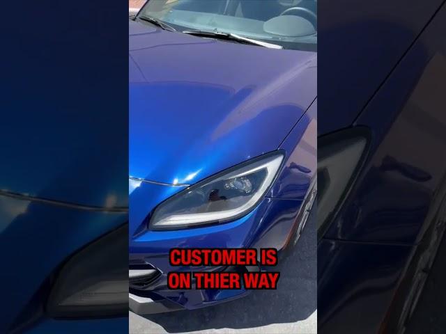 FULL NOSE PPF AND CERAMIC COATING FROM GLOSS IT  #shorts