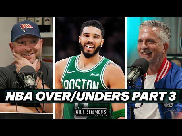 NBA Over/Unders Part 3: The Celtics/Heat Divisions | The Bill Simmons Podcast