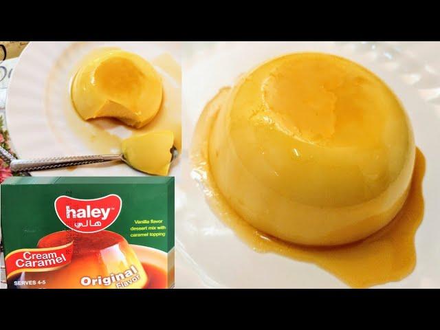 Creme Caramel Recipe | Haley Cream caramel |  Haley creme caramel Original Flavor كريم كراميل هالي